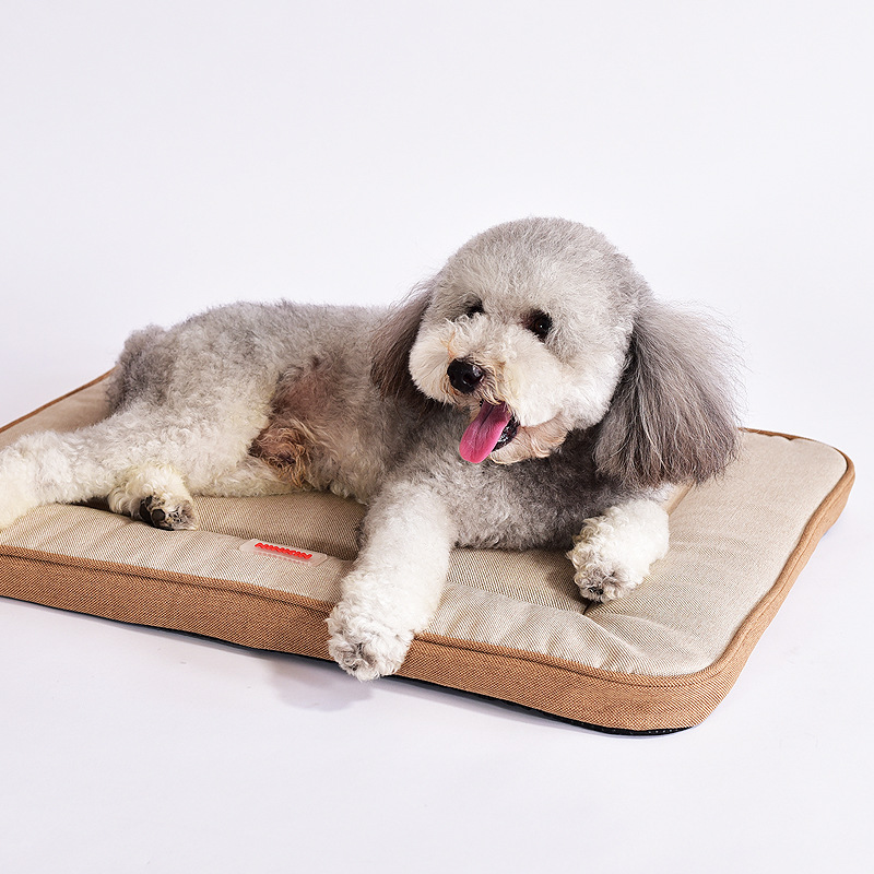 เสื่อผ้าฝ้ายสำหรับสัตว์เลี้ยงเ - Calming Dog Bed บทวิจารณ์และราคา