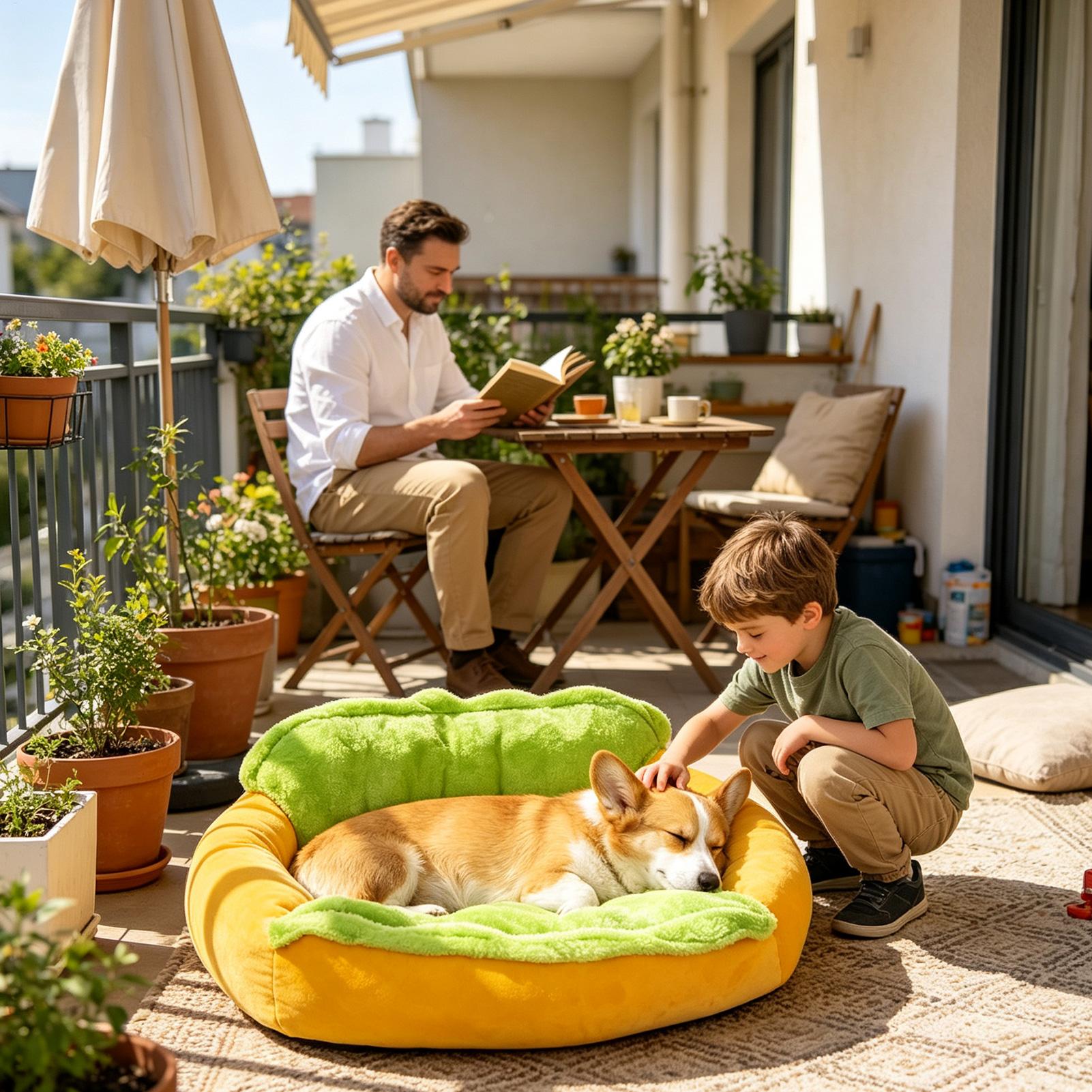 ที่นอนสุนัขรูปอาหาร นุ่มสบาย ก - Calming Dog Bed บทวิจารณ์และราคา