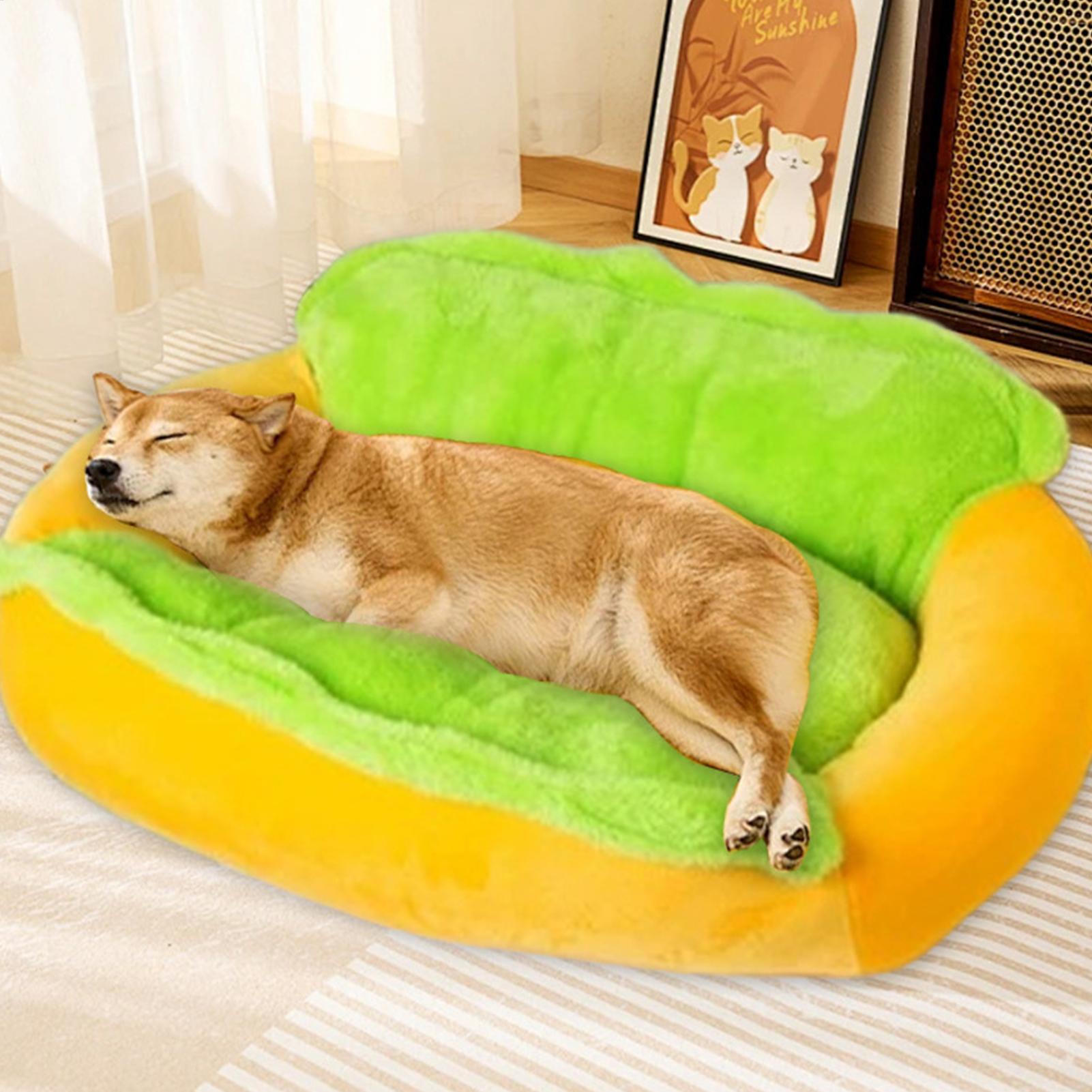 ที่นอนสุนัขรูปอาหาร นุ่มสบาย ก - Calming Dog Bed บทวิจารณ์และราคา