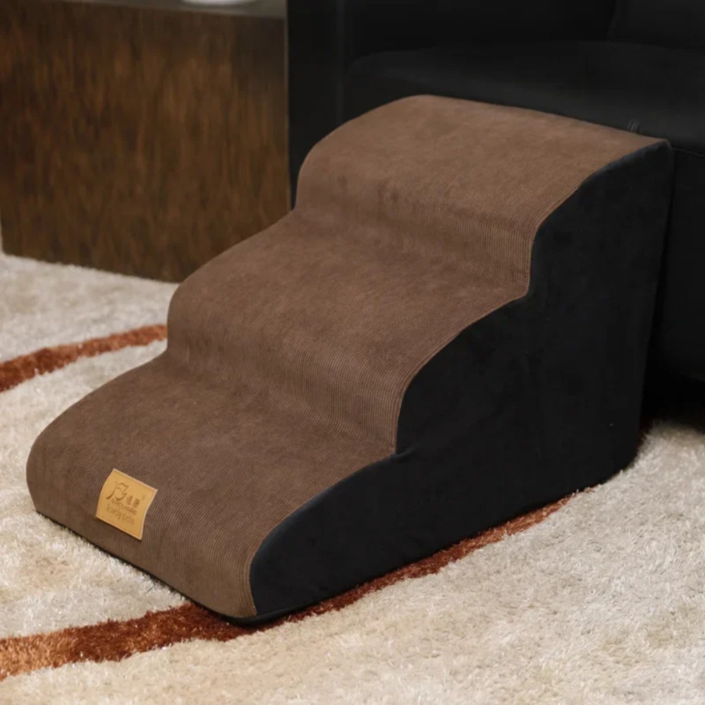 บันไดสัตว์เลี้ยงสําหรับสุนัขขน - Calming Dog Bed บทวิจารณ์และราคา